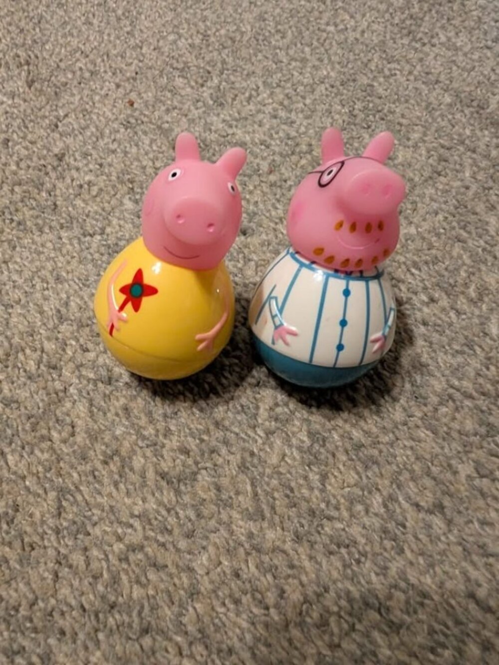 Peppa pig weeble wobbles bundle